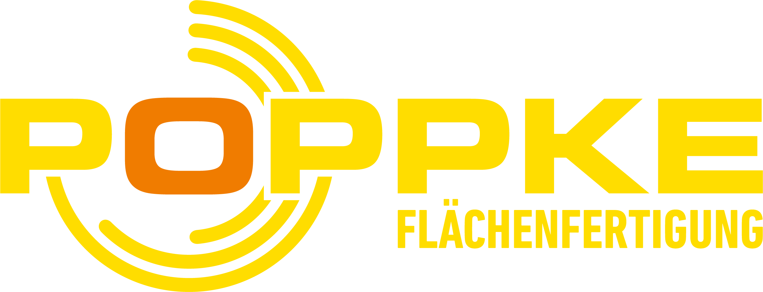 Poppke Flächenfertigung Logo